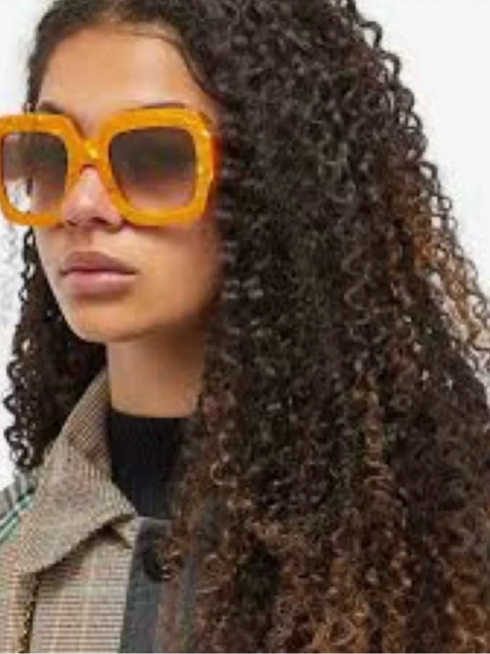 Gucci Amber Square Frame Sunglasses NWOT